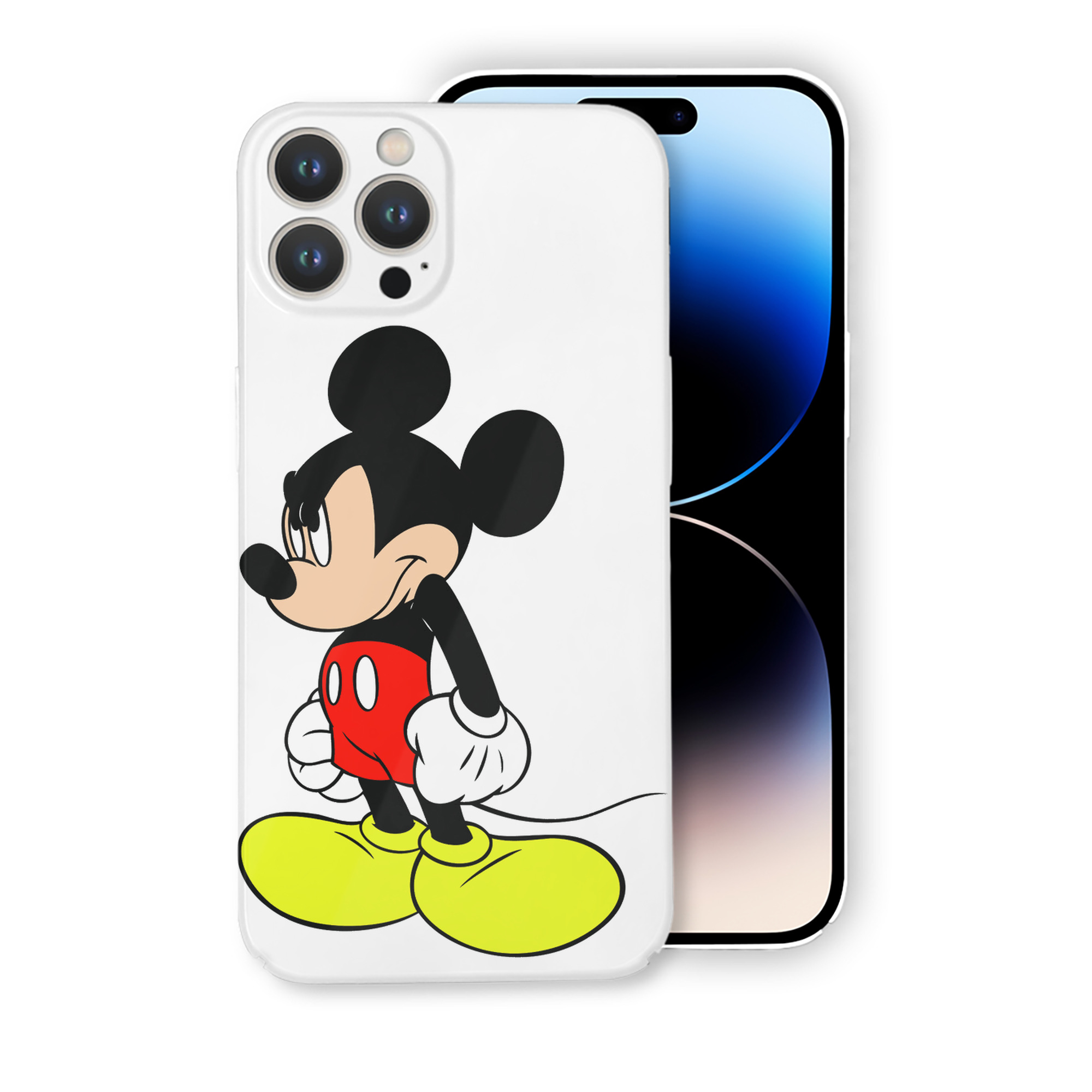 （画像用） ミッキーマウス Mickey Mouse 【iPhone 14シリーズ対応】ハードケース